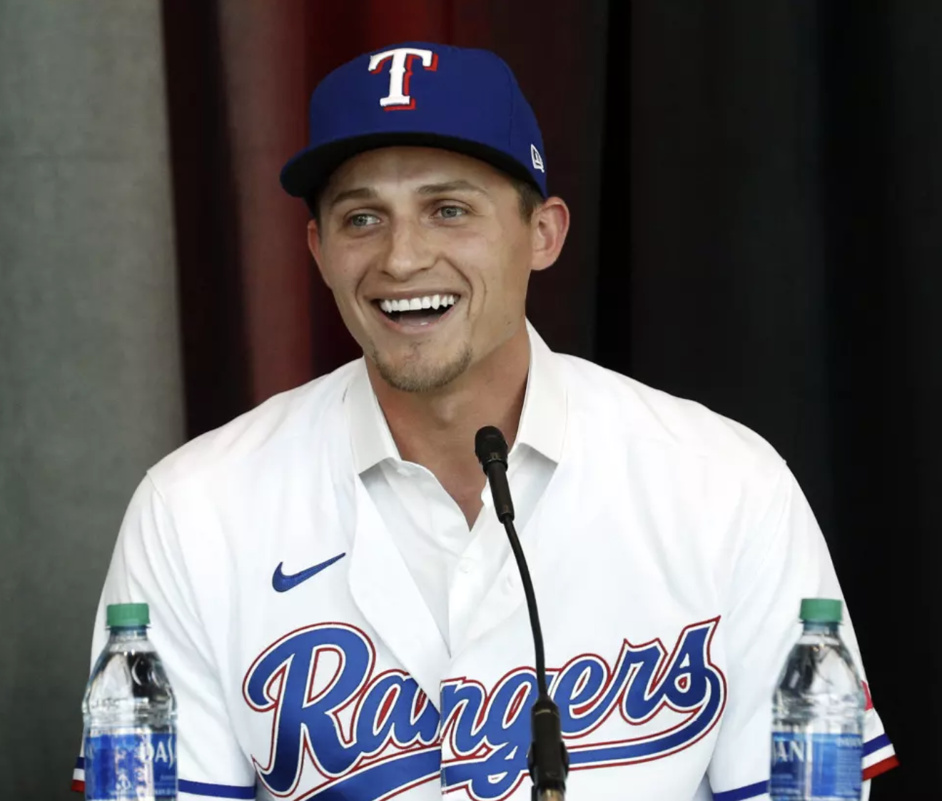 Corey Seager athlete profile head shot